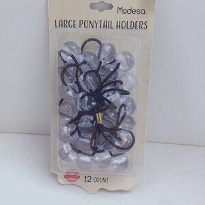 Large Ponytail Holders 12 Count In Original Package Never Opened